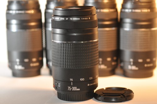 Obiettivo canon 300mm - ef, 75-300mm